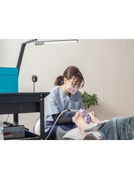 フットケアを受けたい