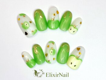 エリクサーネイル 池袋(Elixir Nail)/定額cやり放題/クーポン使用