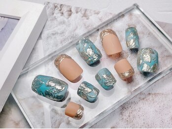 ネイル ビューティーマジック 葛西本店の写真/オシャレは足元から◎画像持込みOK★フットも手描きアートでバッチリ決めたい人にお勧め！ジェルも選べる♪