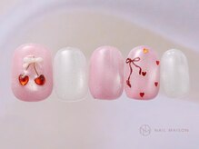 ネイルメゾン 渋谷店(NAIL MAISON)/ハートさくらんぼマグ¥6500