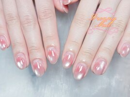 マグネット×チークネイル