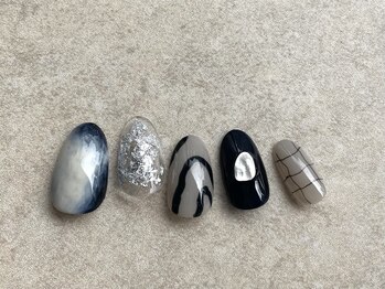 ソウ 難波店 nail salon Sou/ニュアンスnail