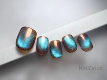 ネイル ドゥ 岡山駅前店(Nail Doux)/サンセットフットネイル