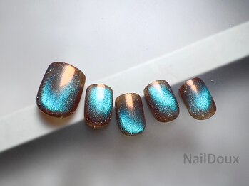 ネイル ドゥ 岡山駅前店(Nail Doux)/サンセットフットネイル