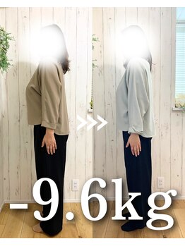 ゆうきや整体院/-9.6キロ達成!!