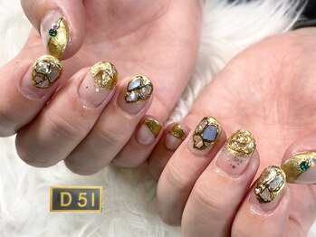 ディーゴーイチ(D51)の写真/【持ち込みOK!】最旬アート～あなただけのオリジナルデザインまで♪周りと被らないネイルがしたい方にも◎