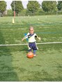 リフレッシュ ガーデン 息子は小さい頃からサッカーを楽しんできました！