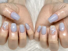 リボンネイル ¥6000