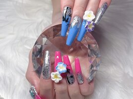 ヤシの木ネイル