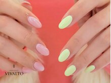 ワールド ビューティ ヴィヴァルト 宝塚店(WORLD BEAUTY VIVALTO)/シンプルワンカラーネイル