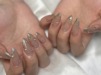 ラト ファムエオム(LATO femme et homme)の写真/爪が短い方、爪の形にコンプレックスがある方にもオススメ！形・長さ・デザインを自分好みに♪