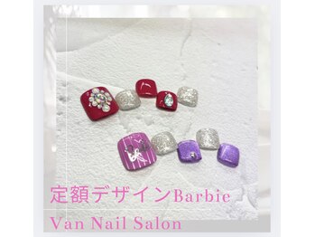 ヴァンネイル 海老名店(Van Nail)/Barbie定額デザイン