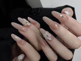 秋冬ネイル　エレガントデザイン