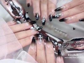 黒グラデーション'-★