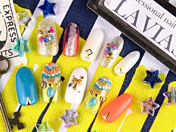 プロフェッショナル ネイルサロン ラヴィアス(LAVIAS)/【定額メニュー】オシャレアート
