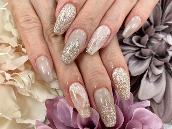 デコルネイル(Decor nail)/【松崎】大理石ネイル