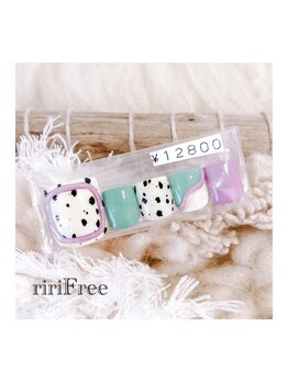 リリフリー(riri Free)/フットネイル