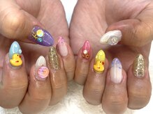 ジェルネイルステラ(gel nail Stella)の雰囲気（持ち込みデザインフルアート）