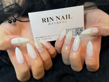 リンネイル 新大久保店(Rin Nail)/#待ち込みデザインOK　#付け放題