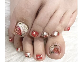 フラワーネイル