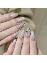 サロン ティアラ ツキジ(salon tiala tsukiji)/うる艶キラキラパールネイル