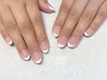 ウィスプ(WHISP)/フレンチネイル/パラジェル無料