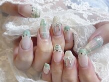 ミナミネイル 新宿店(Minami Nail)/チェックネイル