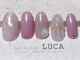 M-772 ぷっくりフラワーネイル