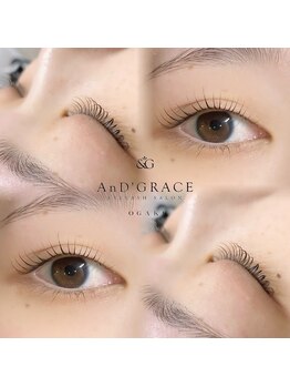 アンドグレース ブロウ 岐阜 大垣店/リフトアップ♪まつげパーマ