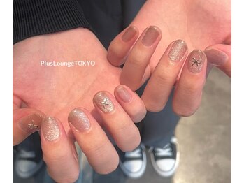 プルースラウンジ トウキョウ(Plus Lounge TOKYO)/ちゅるんマグネットネイル♪