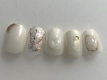 アイネイルズ 池袋店(I-nails)/オートミールニュアンス