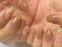 ソネル(SONEL)/ブラウン×ゴールドミラー