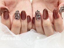 サンネイルズ(sun nails)/4本アート
