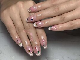 ワンホンネイル10本デザイン