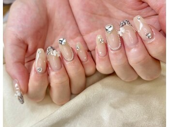 レプレ(Lepre)/ツイード、フレンチネイル