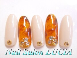 べっ甲ネイル☆アート定額コース