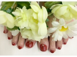 レッド＆クリスタル★フット