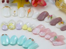 ネイルサロン ティアリー(Nail salon Tiary)の雰囲気（定額メニューやサンプルデザインも豊富にご用意しています）