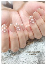 プライベート ネイルサロン マーマ(murmur)/ドットネイル