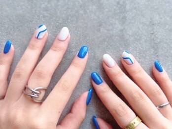 ビューティービースト フォー ネイルアンドアイラッシュ 熊本店(beauty:beast)/ビビットブルー!