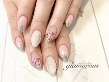 ネイルグラマラス 西新井店/《パラジェル》春ドライフラワー