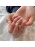 【nailsalon Qum 】HAND オフ込★クリア4,180円→3,980円