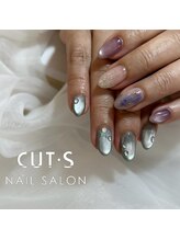 カッツ エステティックサロン 元町(CUT S)/紫陽花・水滴ネイル