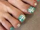 nail salon orchidの写真/夏のオシャレは足元から！フットネイルでサンダルが映える華やかな足元に♪理想のデザインを叶えます＊