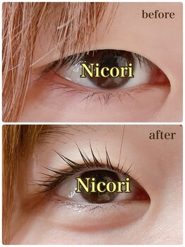 ニコリ(Nicori)/アイリッドアップパーマ