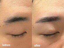 ハロブロウ 横浜店(halo brow)/間引きで軽い印象に【眉毛】