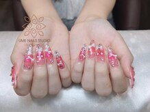 ウメネイルスタジオ(UME NAIL STUDIO)/長さだしやり放題×つけ放題