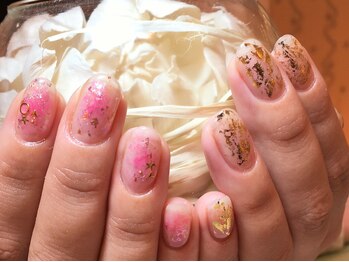 ネイルズ ララ(nails Lala)/アシメネイル。