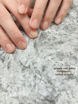 プライベート ネイルサロン マーマ(murmur)/桃ネイル