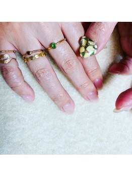 ネイルパレス/クリア/3d/ミラー/アートネイル